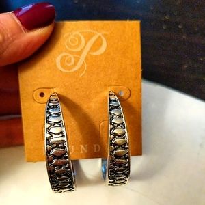 Brand New Silver Hoop Earrings